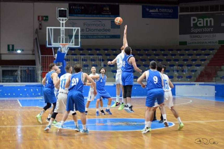 Airino basket Termoli beffata per un punto a Giulianova