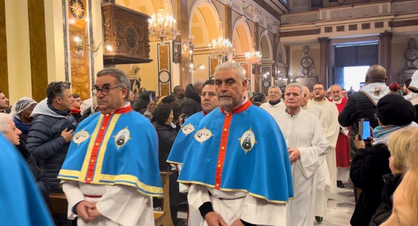 Pellegrinaggio al santuario di Santa Filomena per la comunità di Santa Croce di Magliano