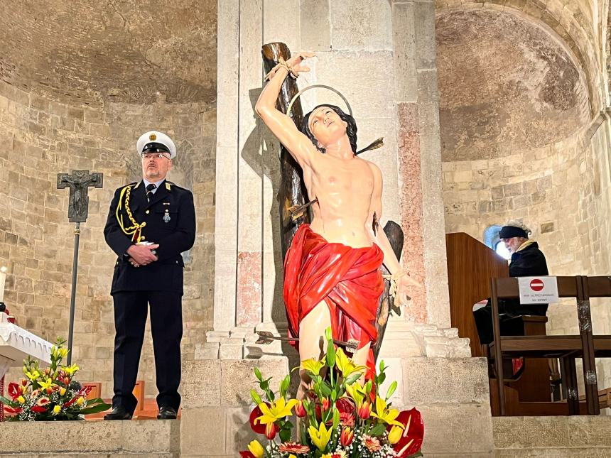 San Sebastiano: la messa in cattedrale per il patrono delle Polizie locali d'Italia