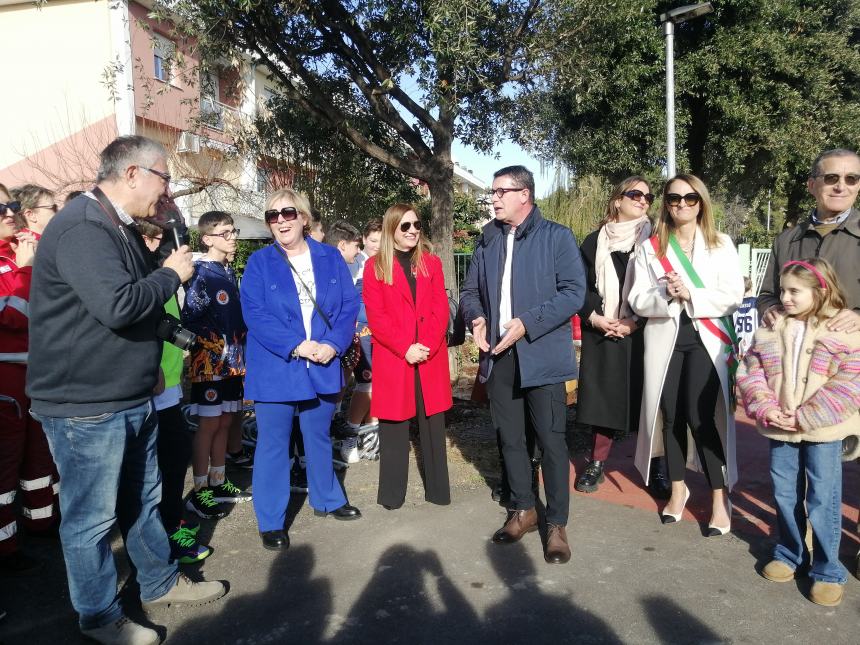 Inaugurato il parco dedicato a Emiliana Colitto: "Il suo nome sussurrato fra queste panchine" 