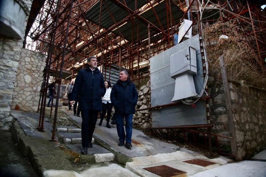 Il presidente Marsilio in visita a Casalanguida, Guilmi e Carpineto Sinello