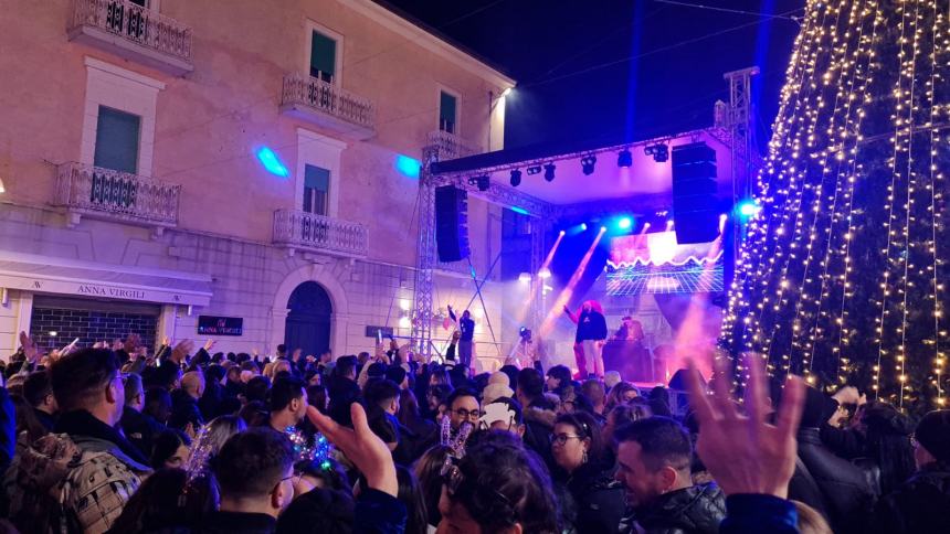 La festa di Capodanno in piazza a Termoli