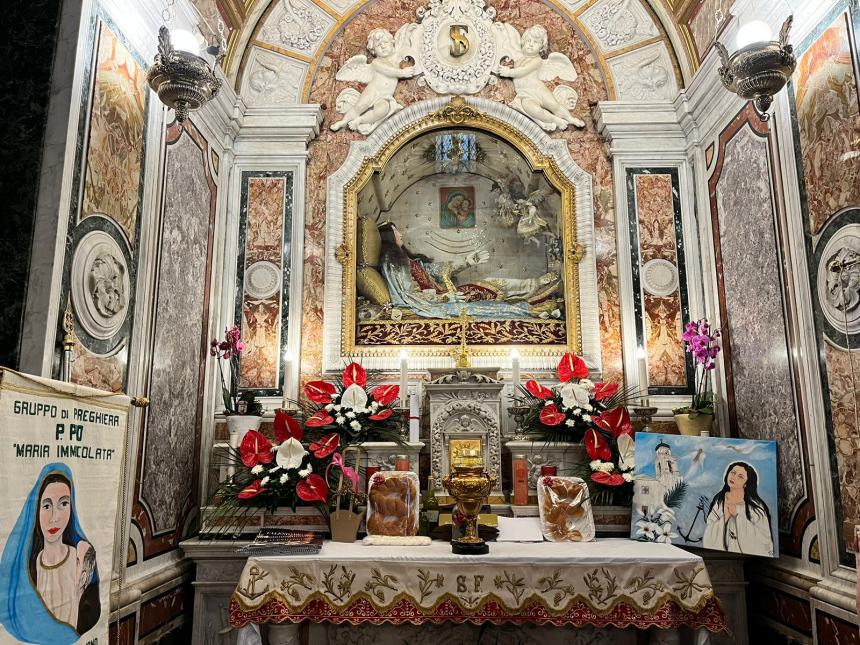 Pellegrinaggio al santuario di Santa Filomena per la comunità di Santa Croce di Magliano