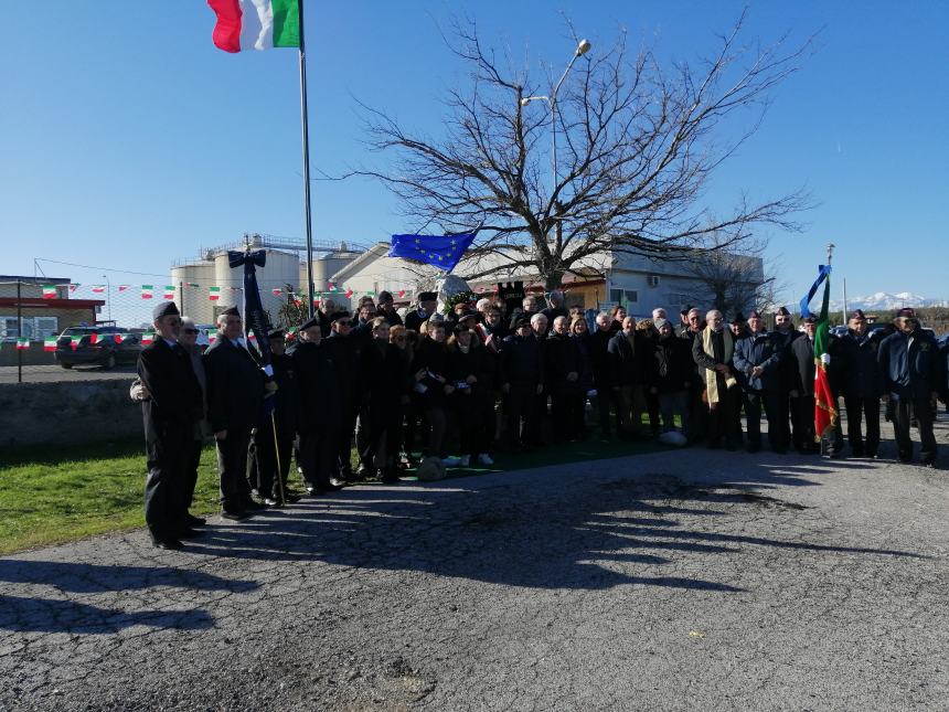 A Pagliarelli onore ai caduti della terra e a Sant'Antonio Abate con la benedizione degli animali 