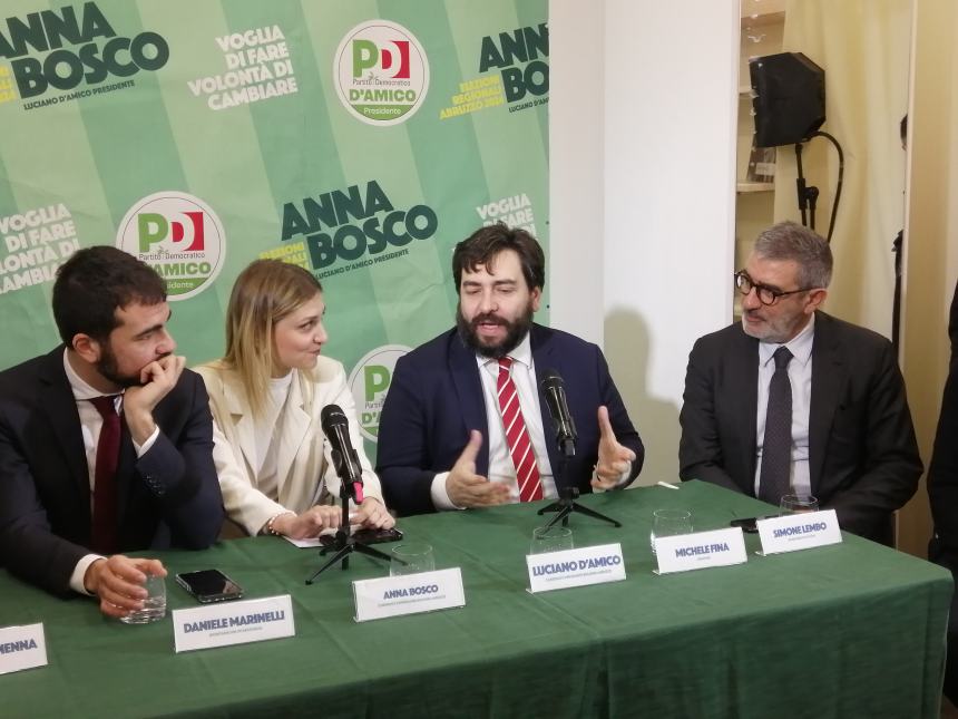 A Vasto il lancio della campagna Pd con Anna Bosco: “La mia esperienza a servizio dell’Abruzzo”