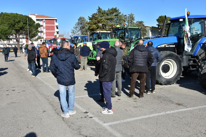 La protesta del mondo agricolo