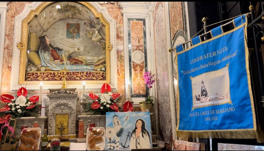 Pellegrinaggio al santuario di Santa Filomena per la comunità di Santa Croce di Magliano