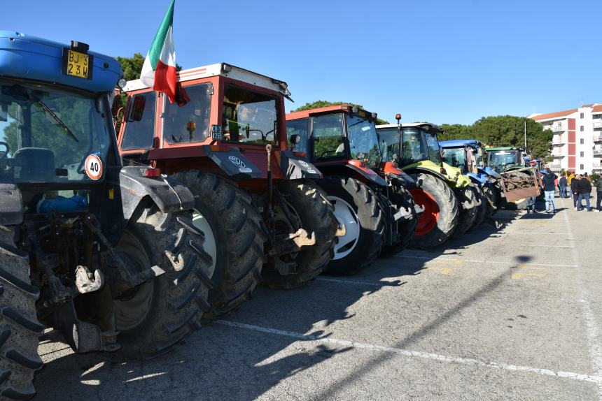 La protesta del mondo agricolo