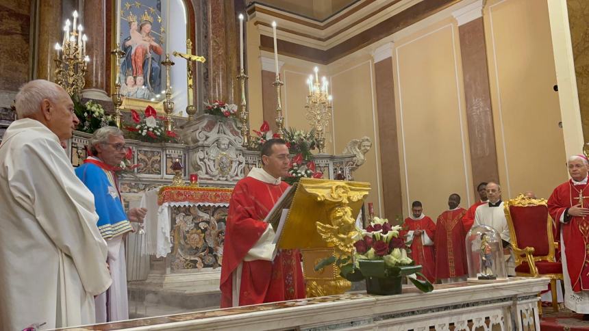 Pellegrinaggio al santuario di Santa Filomena per la comunità di Santa Croce di Magliano