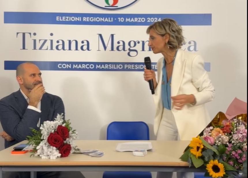 Tiziana Magnacca inaugura il comitato elettorale: "Vasto meravigliosa, deve tornare protagonista"