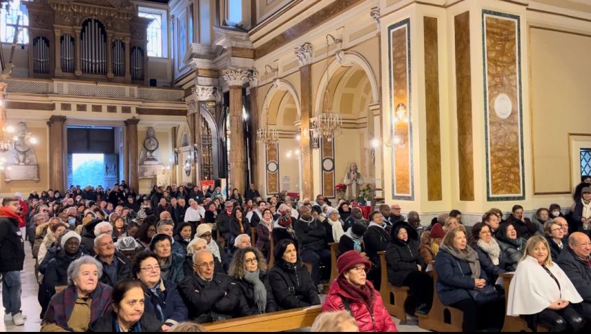 Pellegrinaggio al santuario di Santa Filomena per la comunità di Santa Croce di Magliano