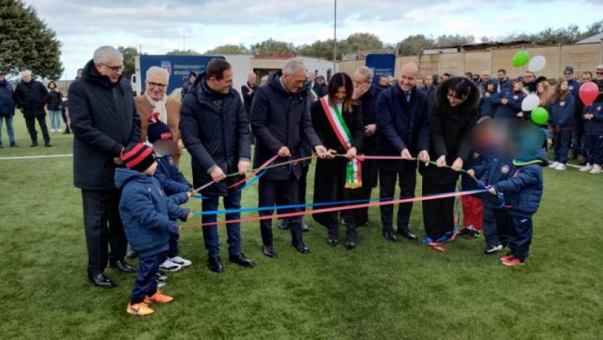 Il centro federale Figc a Montenero di Bisaccia