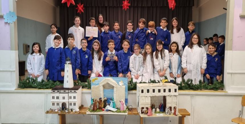 I presepi  della scuola Martella insigniti del premio “La Natività declinata al Vastese”