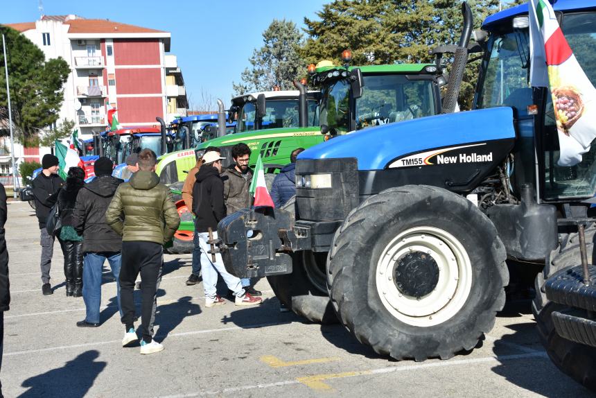 La protesta del mondo agricolo