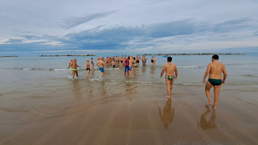 Il tuffo di Capodanno 2024