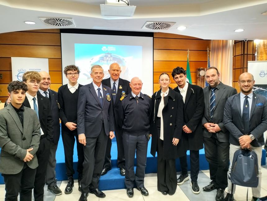 Studenti del Mattei di Vasto alla Casa dell'Aviatore a Roma 