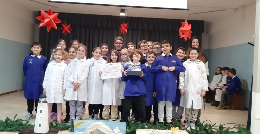 I presepi  della scuola Martella insigniti del premio “La Natività declinata al Vastese”