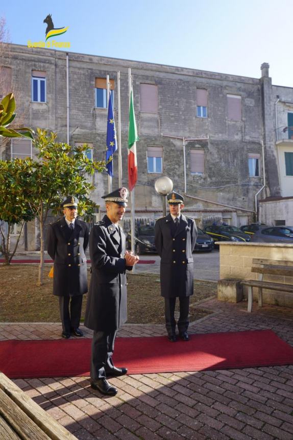 Il Comandante regionale Germano Caramignoli in visita alla tenenza di Ortona