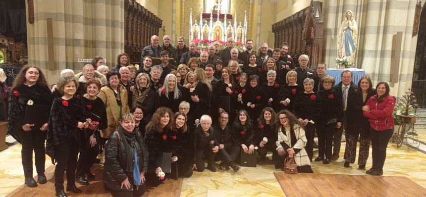 Grandi emozioni con il concerto del Coro Polifonico Histonium a San Giuseppe