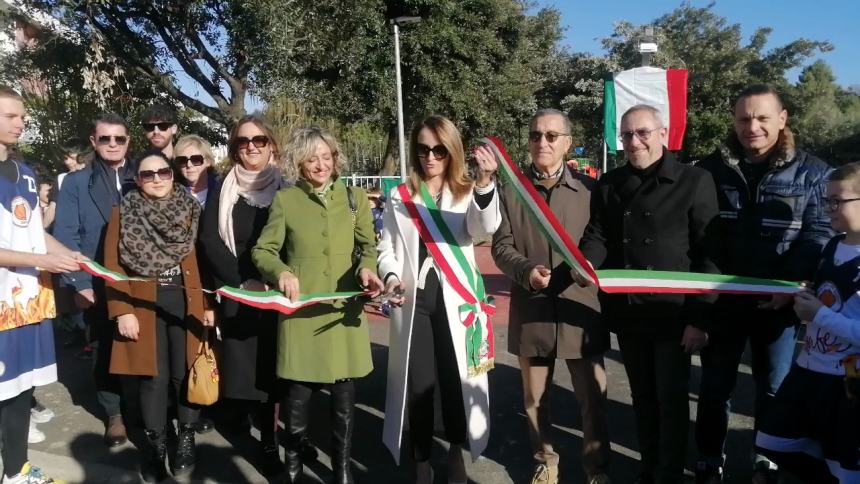 Inaugurato il parco dedicato a Emiliana Colitto: "Il suo nome sussurrato fra queste panchine" 