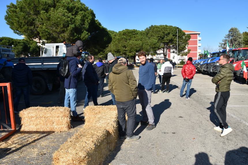 La protesta del mondo agricolo