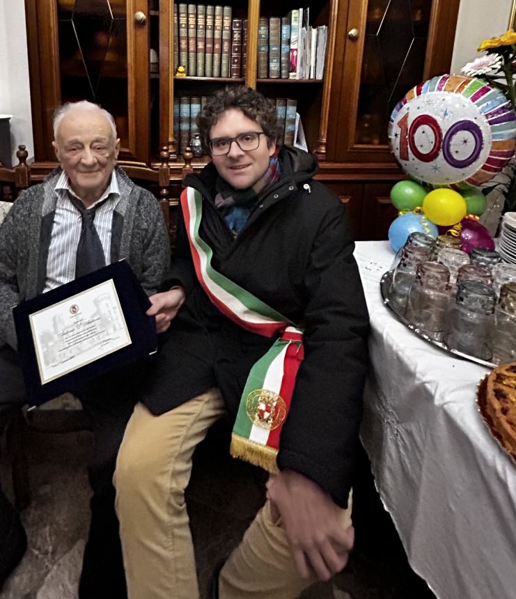 Antonio D’Antonio festeggia  cento anni