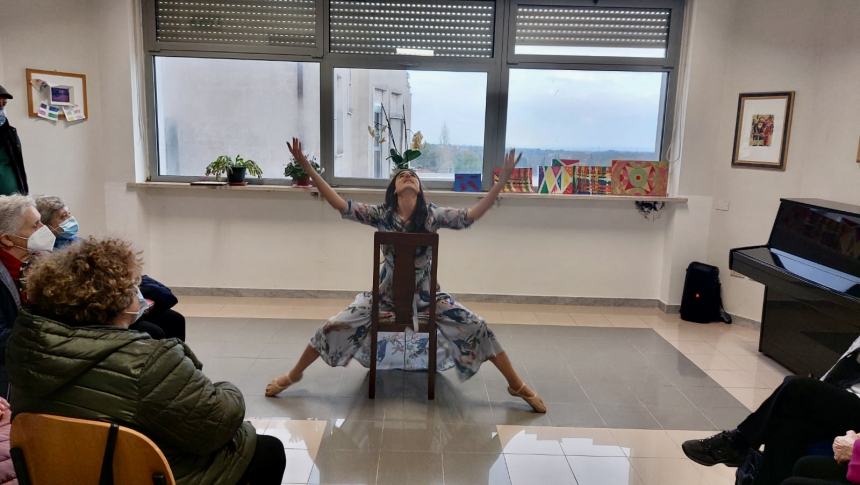 All’ospedale di Lanciano la danza al centro dell’appuntamento di “Arte in reparto”