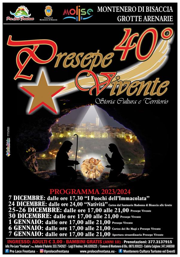 Presepe vivente a Montenero di Bisaccia