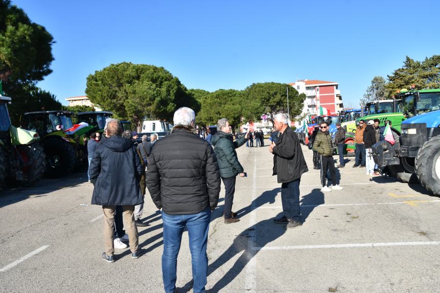 La protesta del mondo agricolo