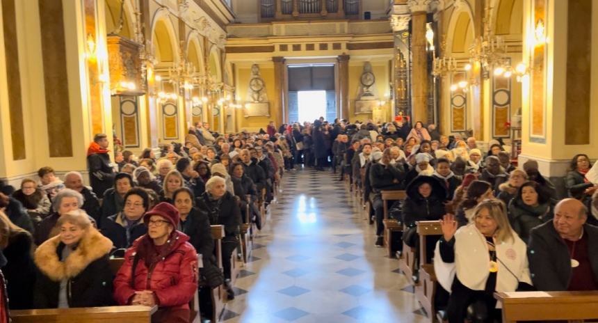 Pellegrinaggio al santuario di Santa Filomena per la comunità di Santa Croce di Magliano