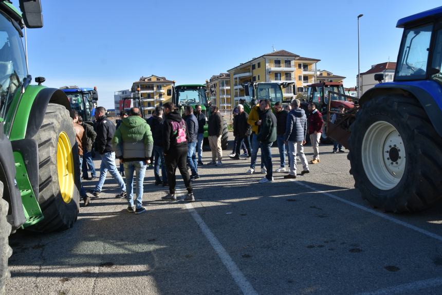 La protesta del mondo agricolo