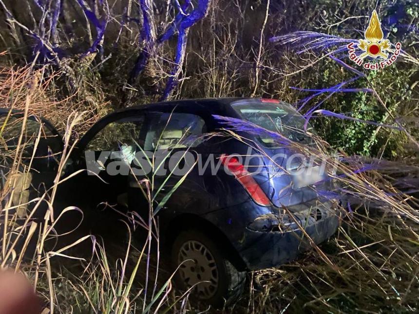 Auto finisce in una scarpata, muore un 51enne di Fraine