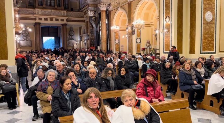 Pellegrinaggio al santuario di Santa Filomena per la comunità di Santa Croce di Magliano