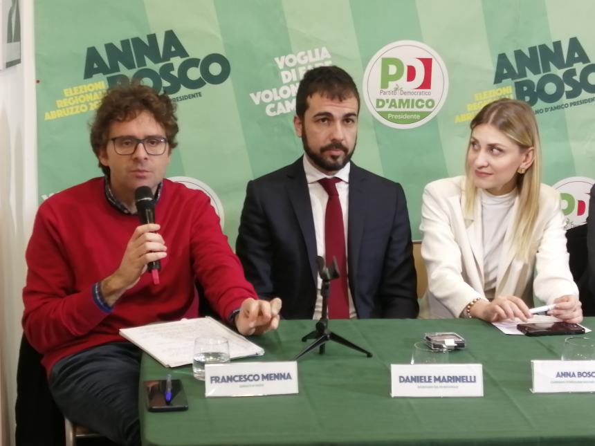 A Vasto il lancio della campagna Pd con Anna Bosco: “La mia esperienza a servizio dell’Abruzzo”