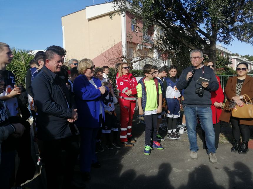 Inaugurato il parco dedicato a Emiliana Colitto: "Il suo nome sussurrato fra queste panchine" 