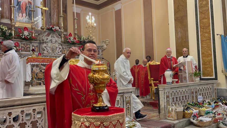 Pellegrinaggio al santuario di Santa Filomena per la comunità di Santa Croce di Magliano