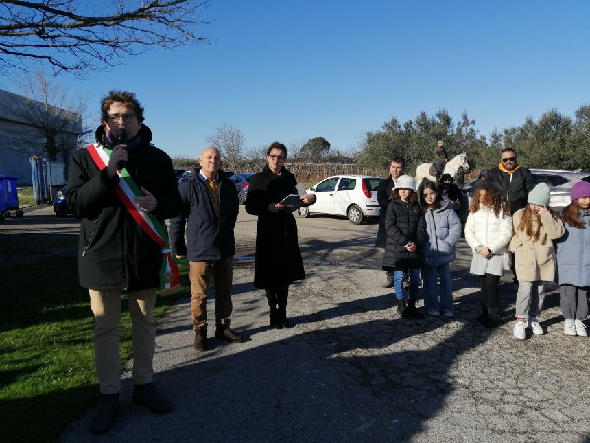 A Pagliarelli onore ai caduti della terra e a Sant'Antonio Abate con la benedizione degli animali 