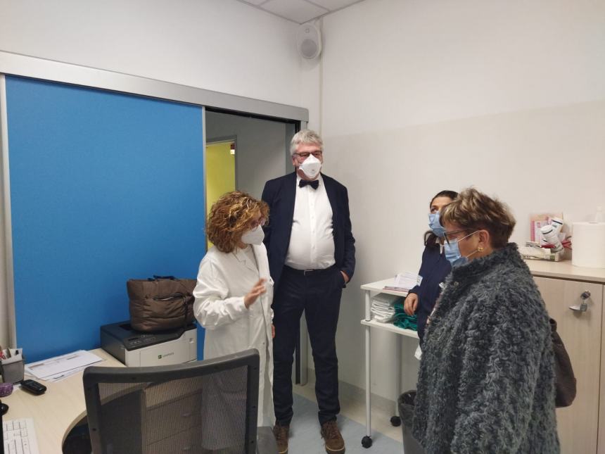 All'ospedale di Ortona  la prima visita del nuovo Direttore Sanitario Asl Flavia Pirola