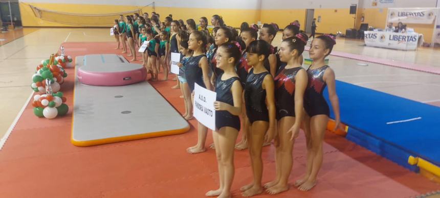 Ginnastica artistica, l'assessore Della Penna ospite ai campionati regionali a Vasto