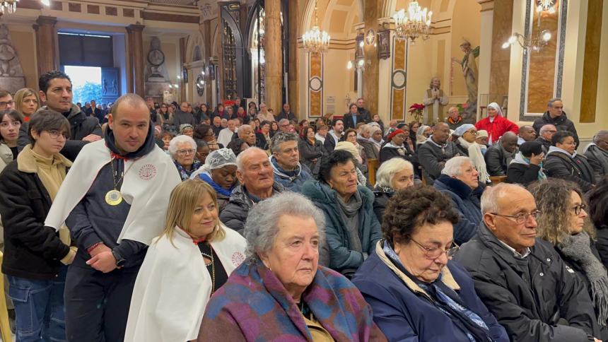 Pellegrinaggio al santuario di Santa Filomena per la comunità di Santa Croce di Magliano