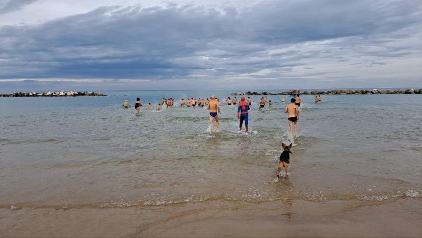 Il tuffo di Capodanno 2024