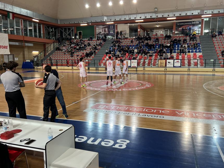 Vasto Basket forza 7: annichilita Roseto, ora la fuga è completa