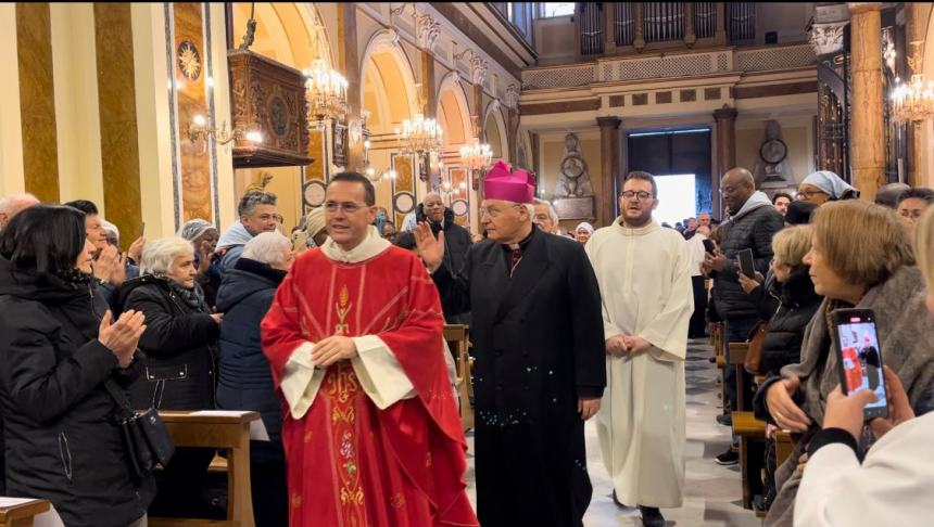 Pellegrinaggio al santuario di Santa Filomena per la comunità di Santa Croce di Magliano