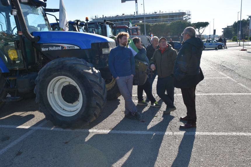 La protesta del mondo agricolo