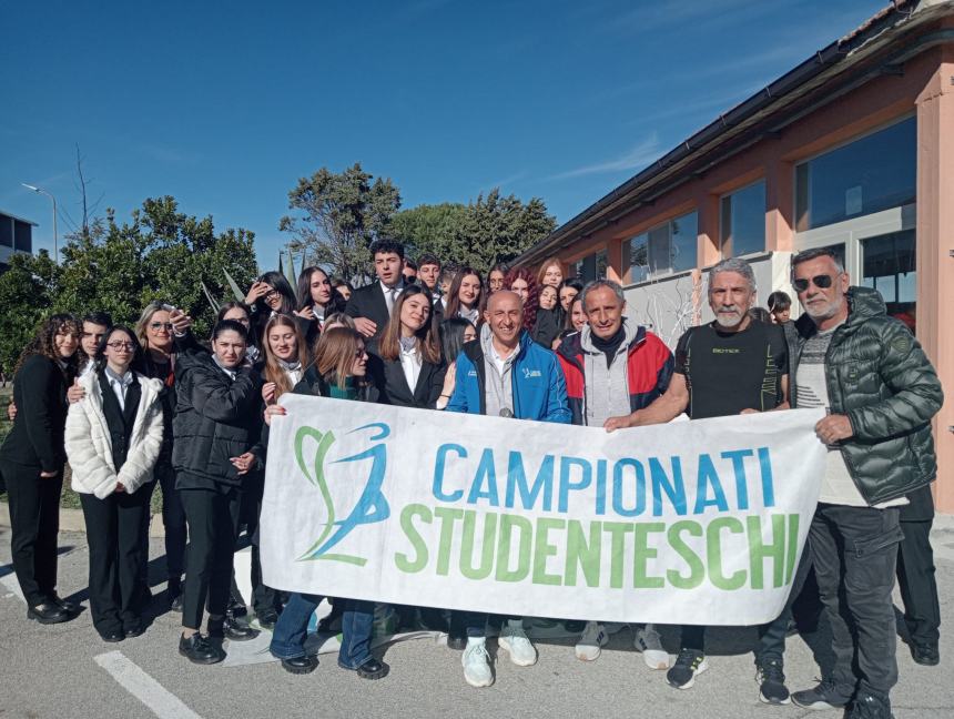 Corsa campestre, record di partecipanti all'istituto Alberghiero