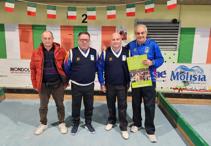 Madonna delle Grazie in semifinale alla coppa Molise di bocce