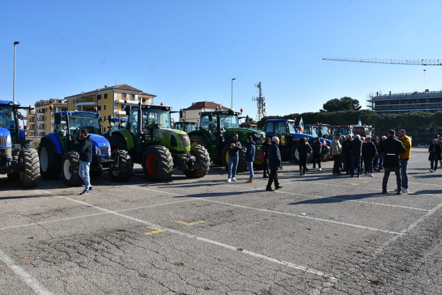 La protesta del mondo agricolo