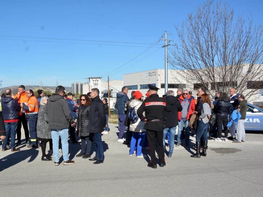 "Basta morti sul lavoro", sciopero Fiom in Val di Sangro