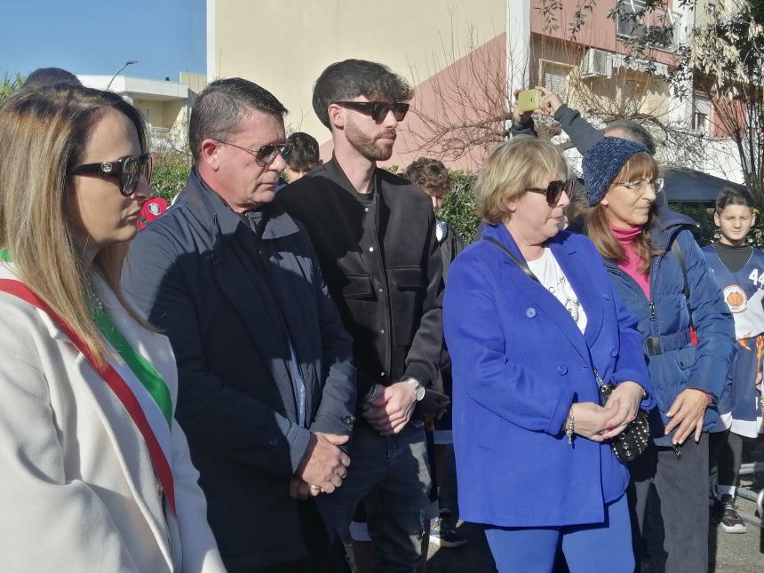 Inaugurato il parco dedicato a Emiliana Colitto: "Il suo nome sussurrato fra queste panchine" 