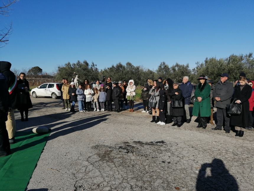 A Pagliarelli onore ai caduti della terra e a Sant'Antonio Abate con la benedizione degli animali 